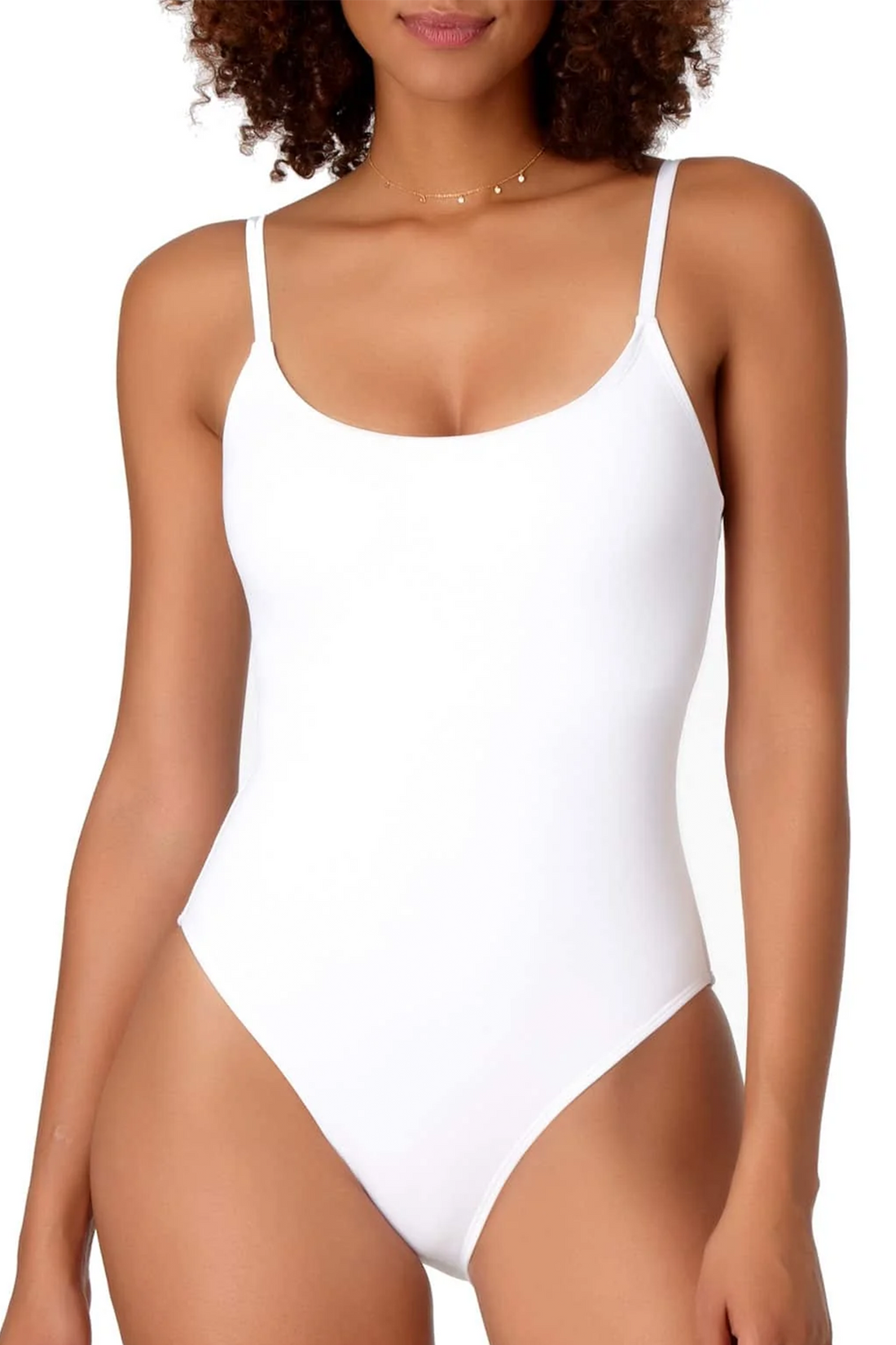 Kadın 3'lü İp Askılı Çıt Çıtlı Beyaz Kancalı Body