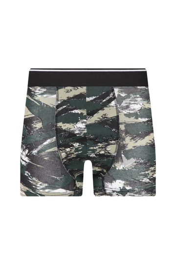 Erkek Tekli Likralı Camouflaged Desenli Boxer - Özel Paketinde