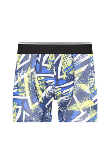 Erkek Tekli Likralı Geometric Desenli Boxer - Özel Paketinde