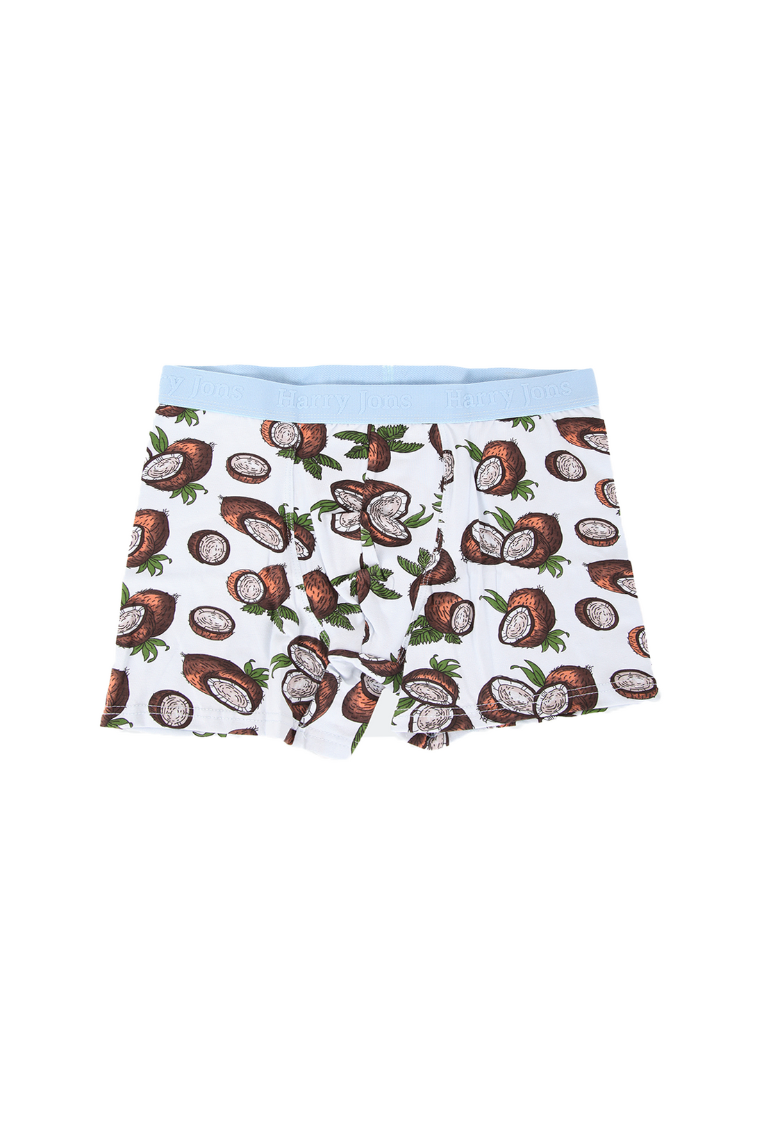 Erkek Tekli Likralı Coconut Desenli Boxer - Premium Ambalajlı Paketinde