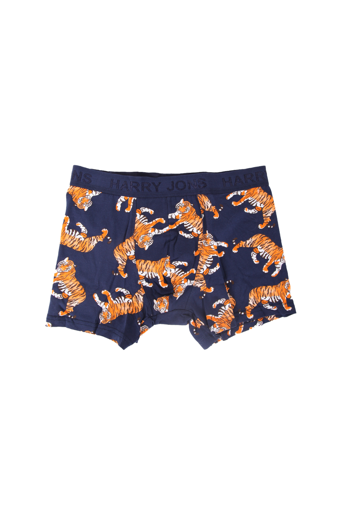 Erkek Tekli Likralı Tiger Desenli Boxer - Premium Ambalajlı Paketinde