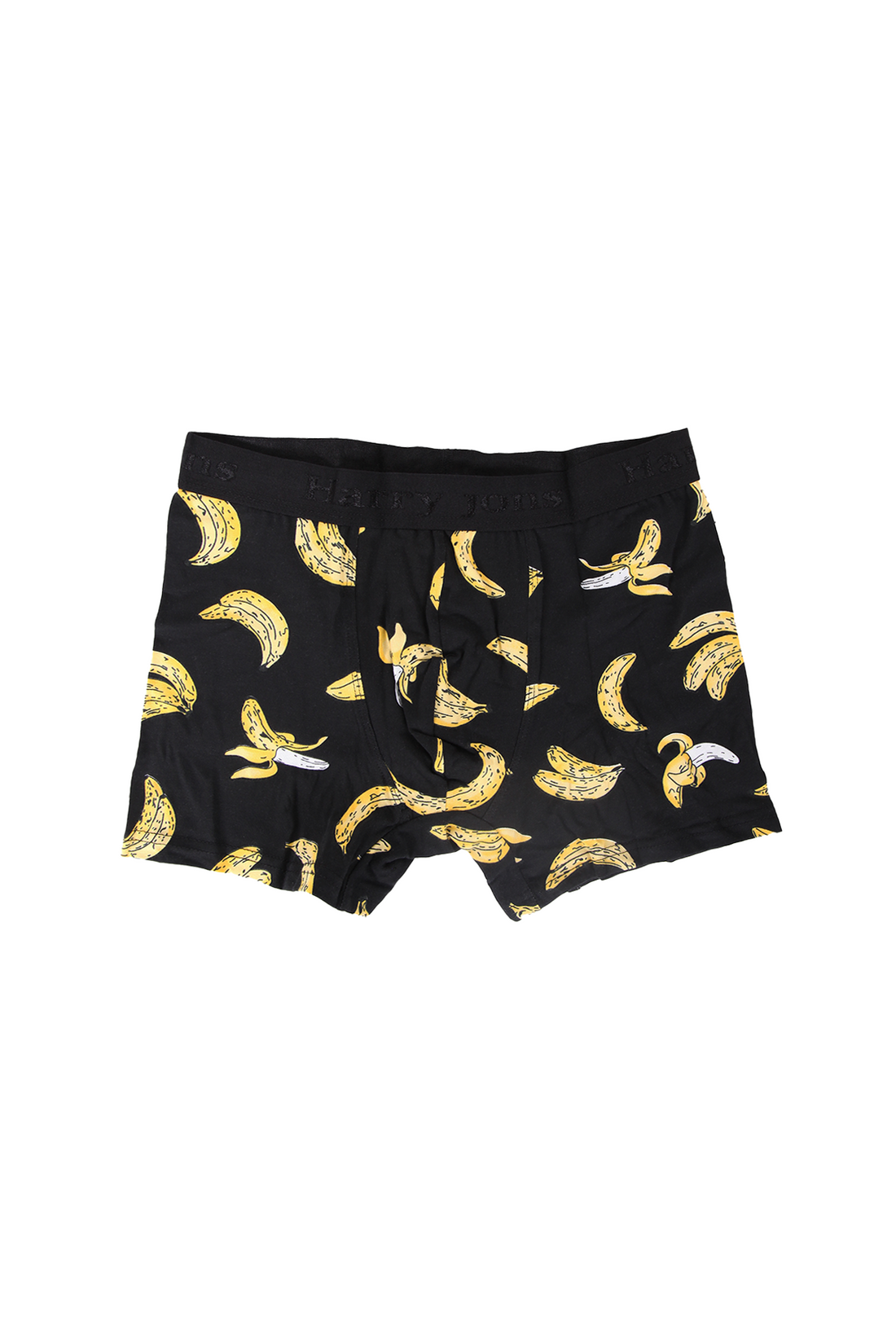 Erkek Tekli Likralı Banana Desenli Boxer - Premium Ambalajlı Paketinde