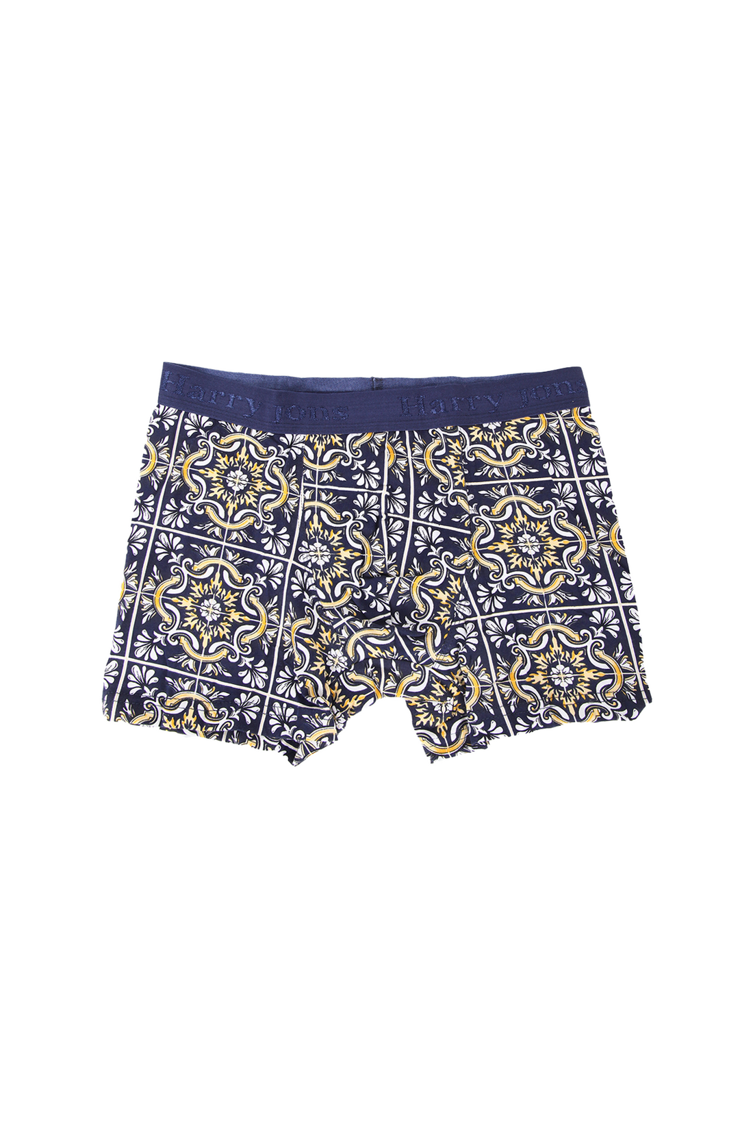 Erkek Tekli Likralı Ceramic Desenli Boxer - Premium Ambalajlı Paketinde