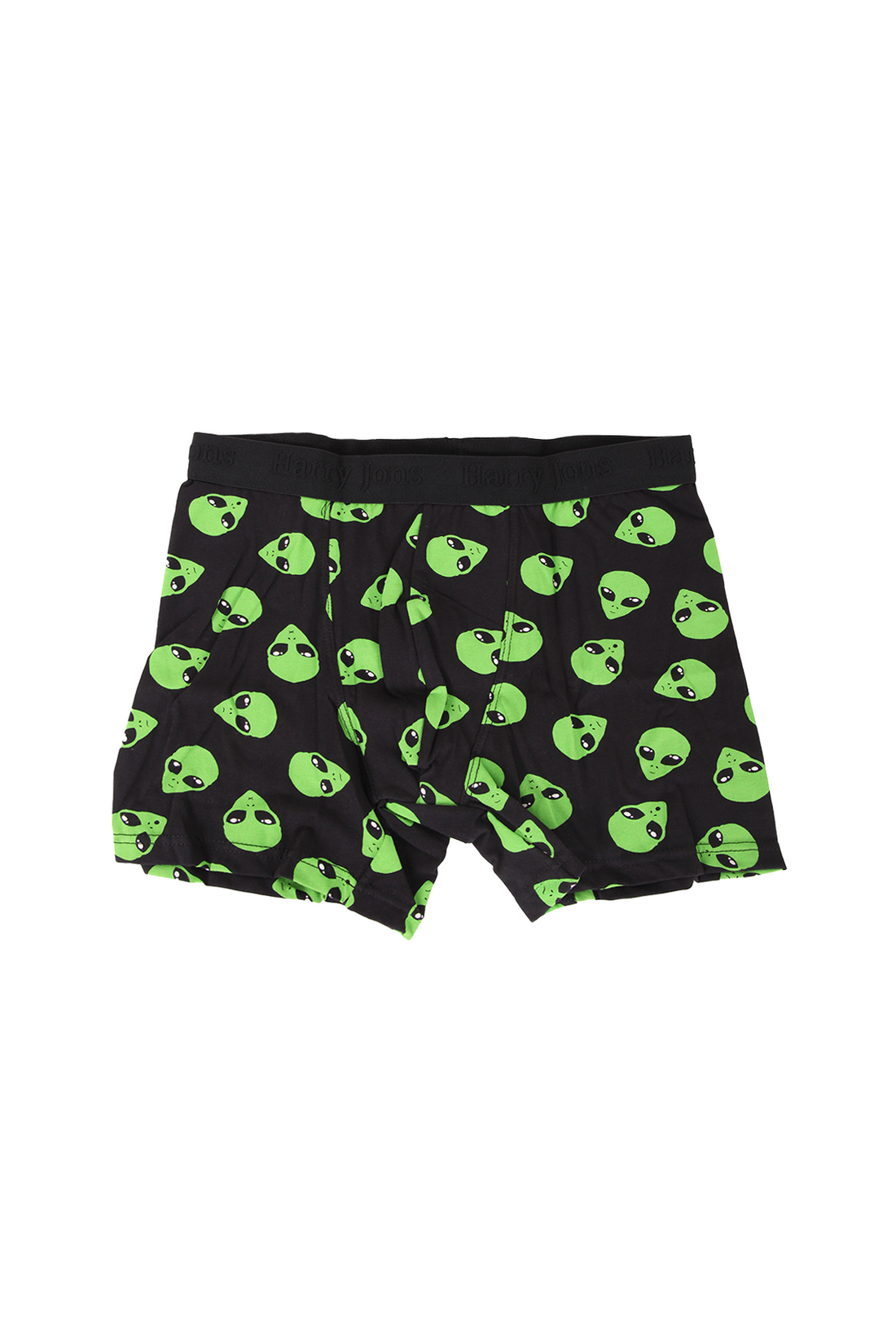 Erkek Tekli Likralı Alien Desenli Boxer - Premium Ambalajlı Paketinde