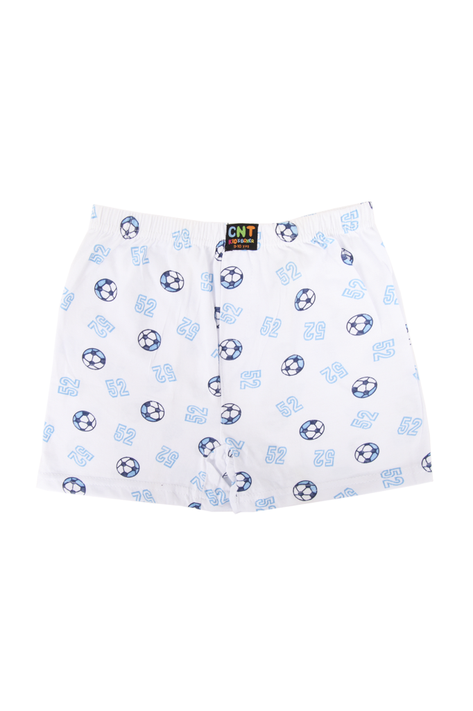 Erkek Çocuk 3'lü Desenli Pamuklu Boxer - Özel Premium Paketinde