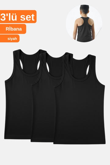 Erkek Çocuk 3'lü Ribana Sporcu Atlet