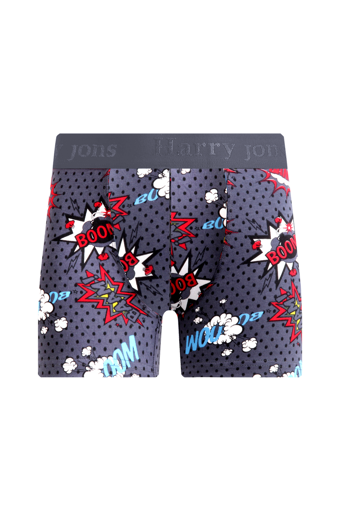 Erkek 6'lı Likralı Desenli Karışık-3 Boxer - Özel Premium Kutusunda