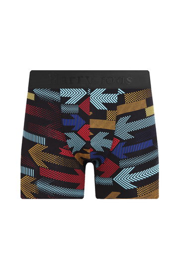 Erkek Tekli Likralı Stripe Desenli Boxer - Premium Ambalajlı Paketinde