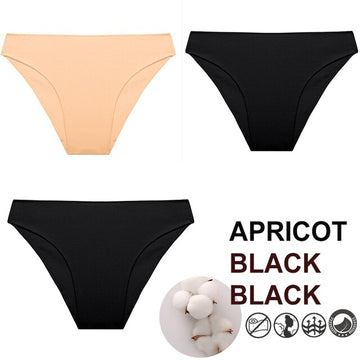 Kadın Günlük Bikini Külot 3 ADET Premium Paketinde Penye Esnek Kumaş