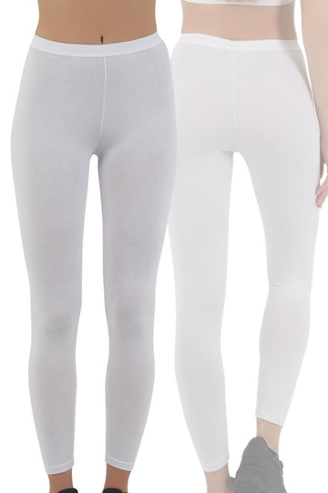 Kadın Günlük Tayt – Siyah, Beyaz, Gri | S-M, L-XL