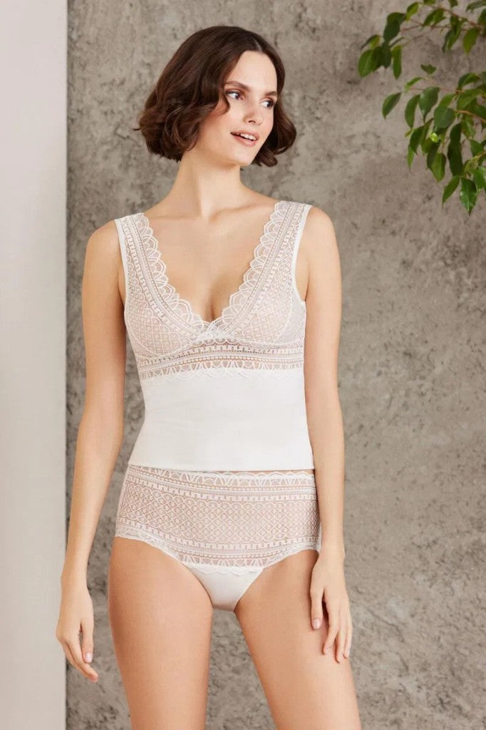 Penye Atlet Külot Kadın İç Çamaşırı Takımı