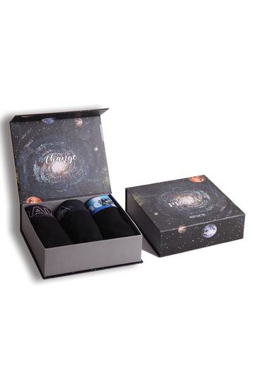 Space Premium Kutulu 3 Adet Erkek Boxer Hediyelik Kutu