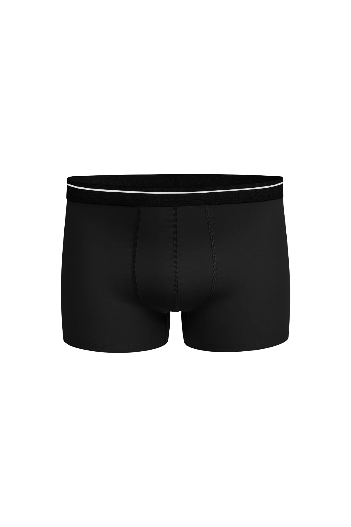 Erkek Tekli Ekonomik Likralı Siyah Boxer - Özel Paketinde