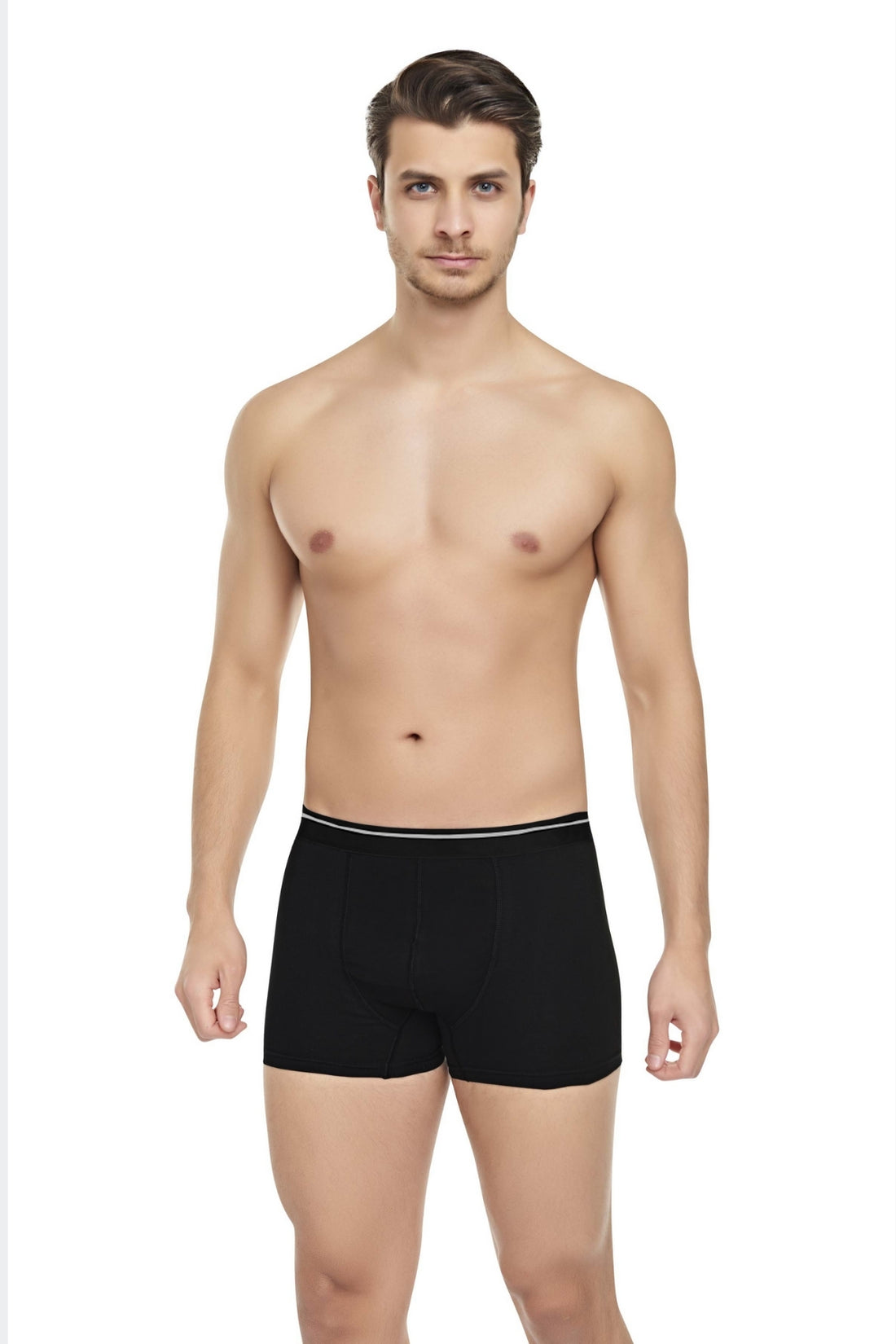 Erkek 6'lı Likralı Beli Çizgili Karışık Boxer - Özel Kutusunda