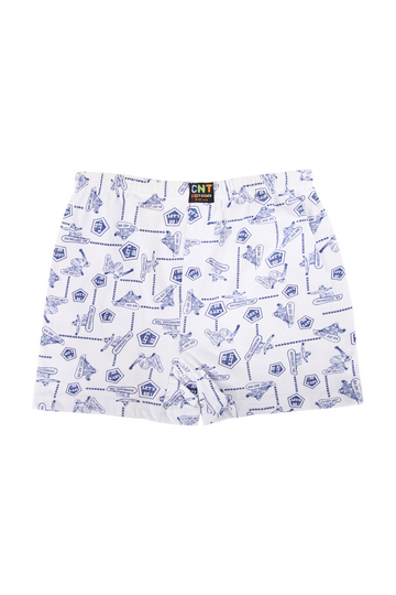 Erkek Çocuk Tekli Desenli Pamuklu Boxer - Özel Premium Paketinde