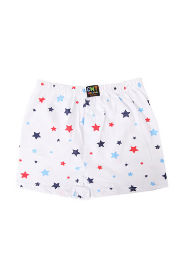 Erkek Çocuk Tekli Desenli Pamuklu Boxer - Özel Premium Paketinde