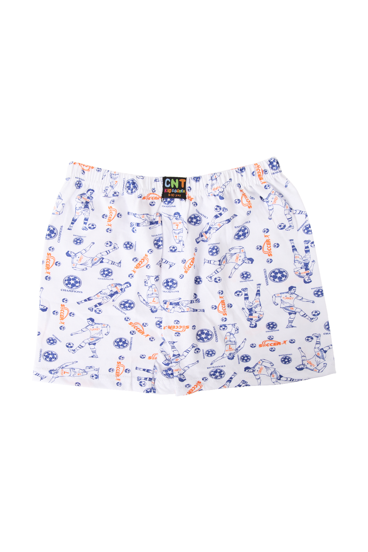 Erkek Çocuk Tekli Desenli Pamuklu Boxer - Özel Premium Paketinde
