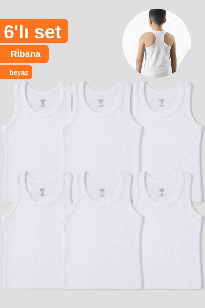 Erkek Çocuk 6'lı Ribana Sporcu Atlet