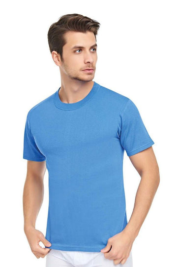 Erkek Sıfır Yaka Tekli Penye Fanila T-Shirt