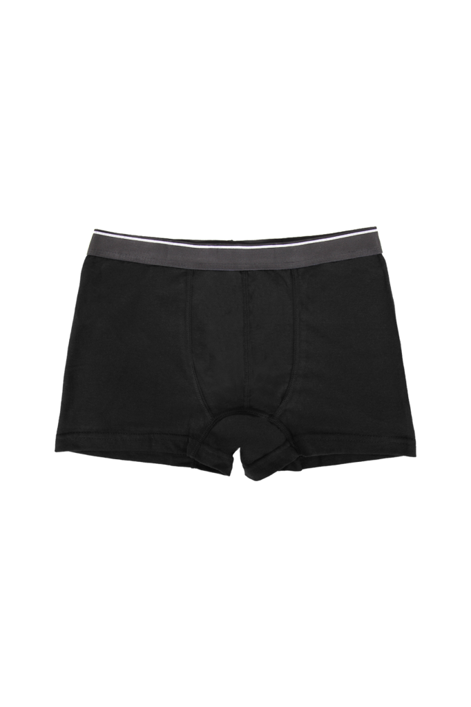 Erkek Siyah Boxer Günlük Kullanıma Uygun PAMUKLU