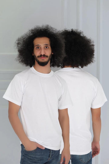 Erkek Sıfır Yaka Penye Fanila T-Shirt
