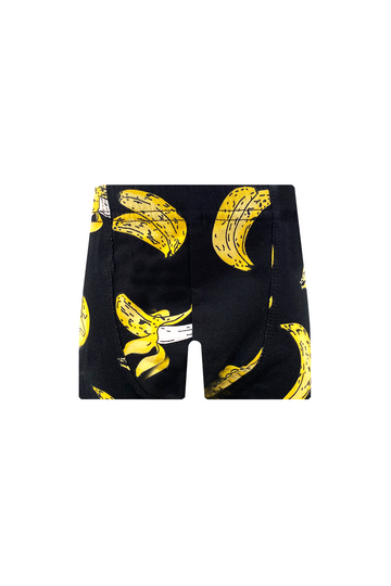 Erkek Çocuk Tekli Banana Desenli Boxer - Özel Premium Paketinde