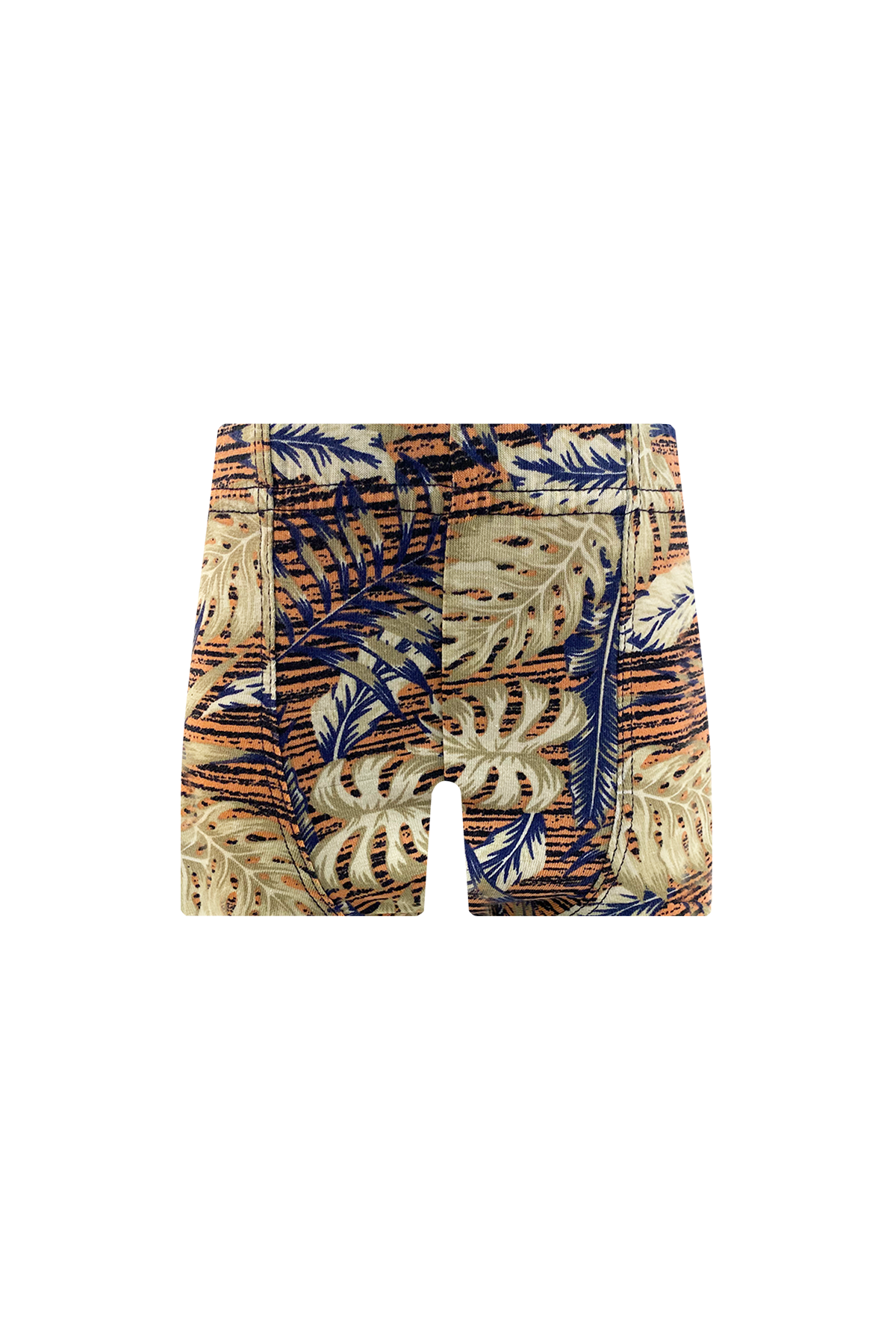 Erkek Çocuk Tekli Leaf Desenli Boxer - Özel Premium Paketinde