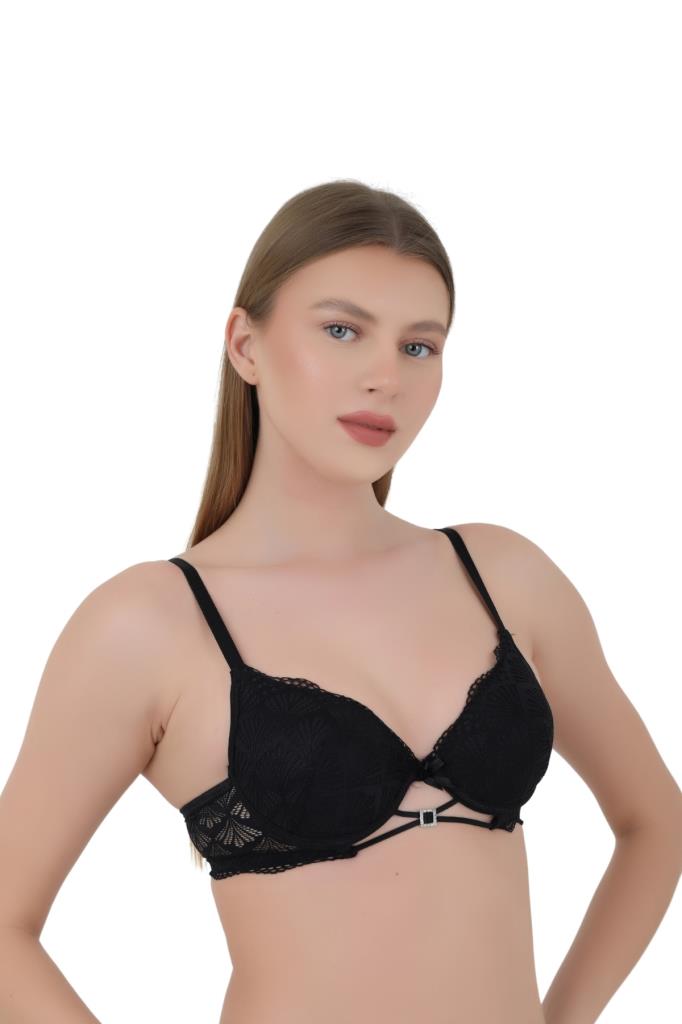 Kadın Sütyen Light B Cup - Balenli Dolgulu Dantelli