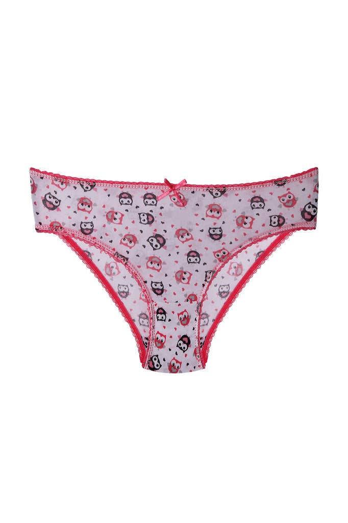 Kız Çocuk Baskılı Likralı Külot